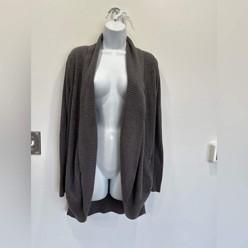 Barefoot Dreams Cozy Chic Lite Cardigan Open Front Soft Size M
